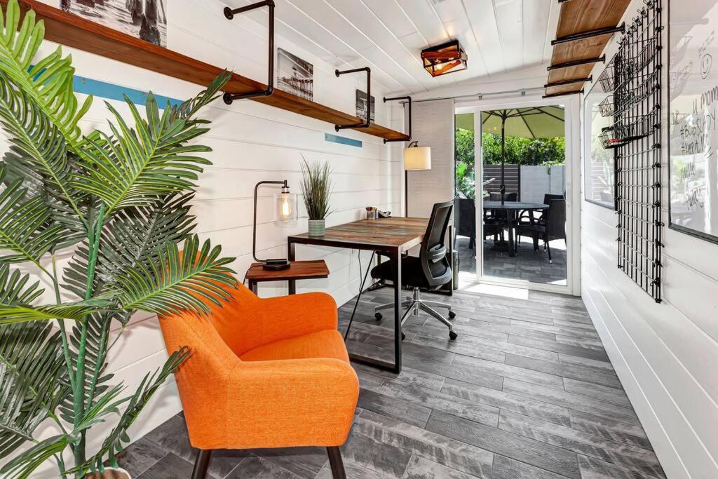 Huntington Beach, Ac, Pool, Hot Tub, Detached Office, Close To Beach, Outside Entertaining Area Exterior foto